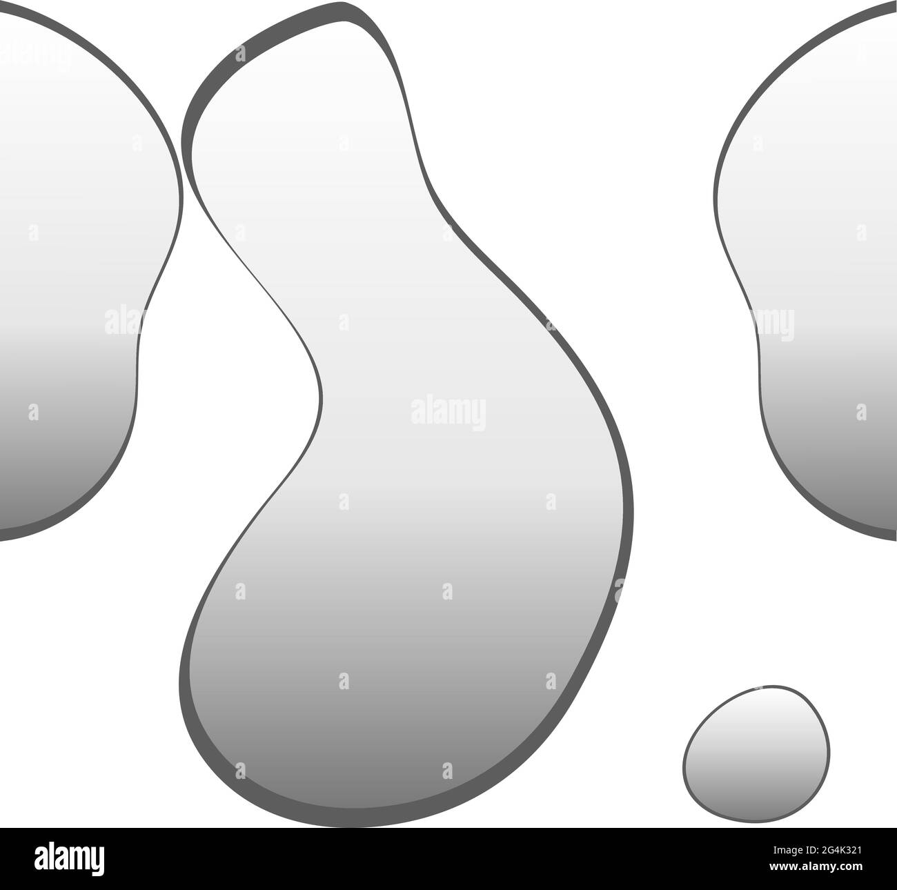 Sfondo astratto dell'estate in bianco e nero, curva, gradazione 023 Illustrazione Vettoriale