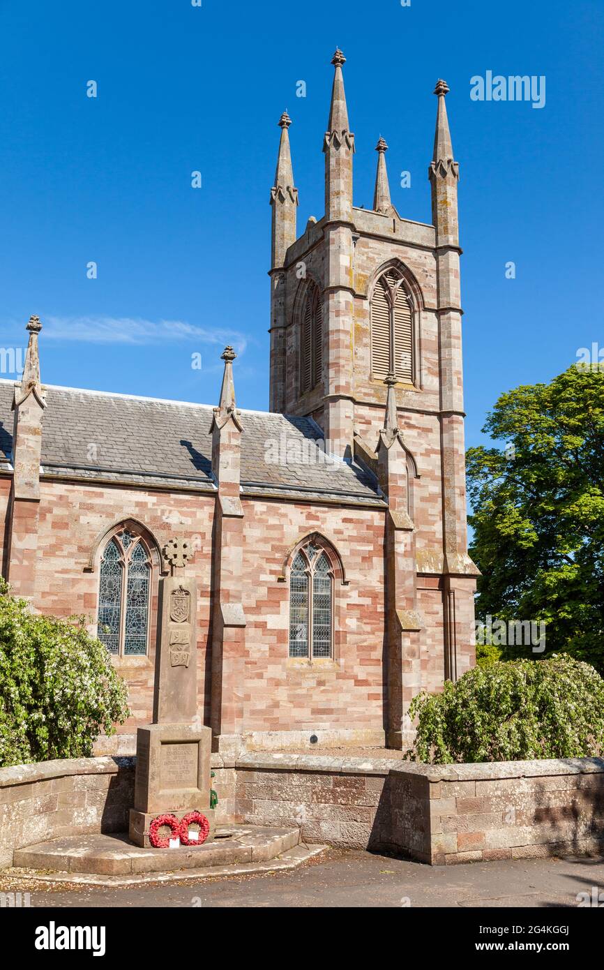 Chiesa Parrocchiale di Stenton, East Lothian, Scozia Foto Stock