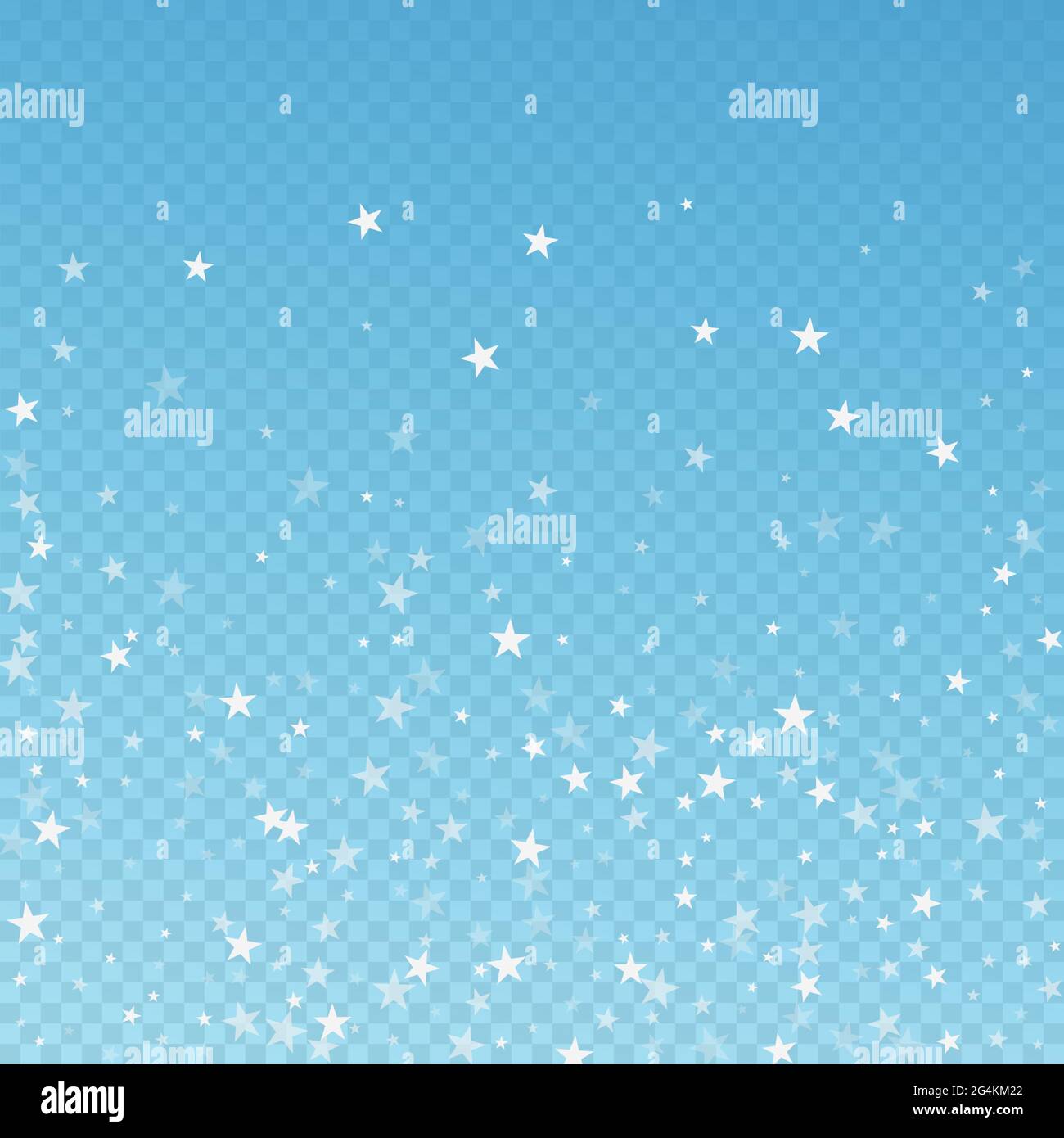 Casuale caduta stelle sfondo di Natale. Sottile Illustrazione Vettoriale