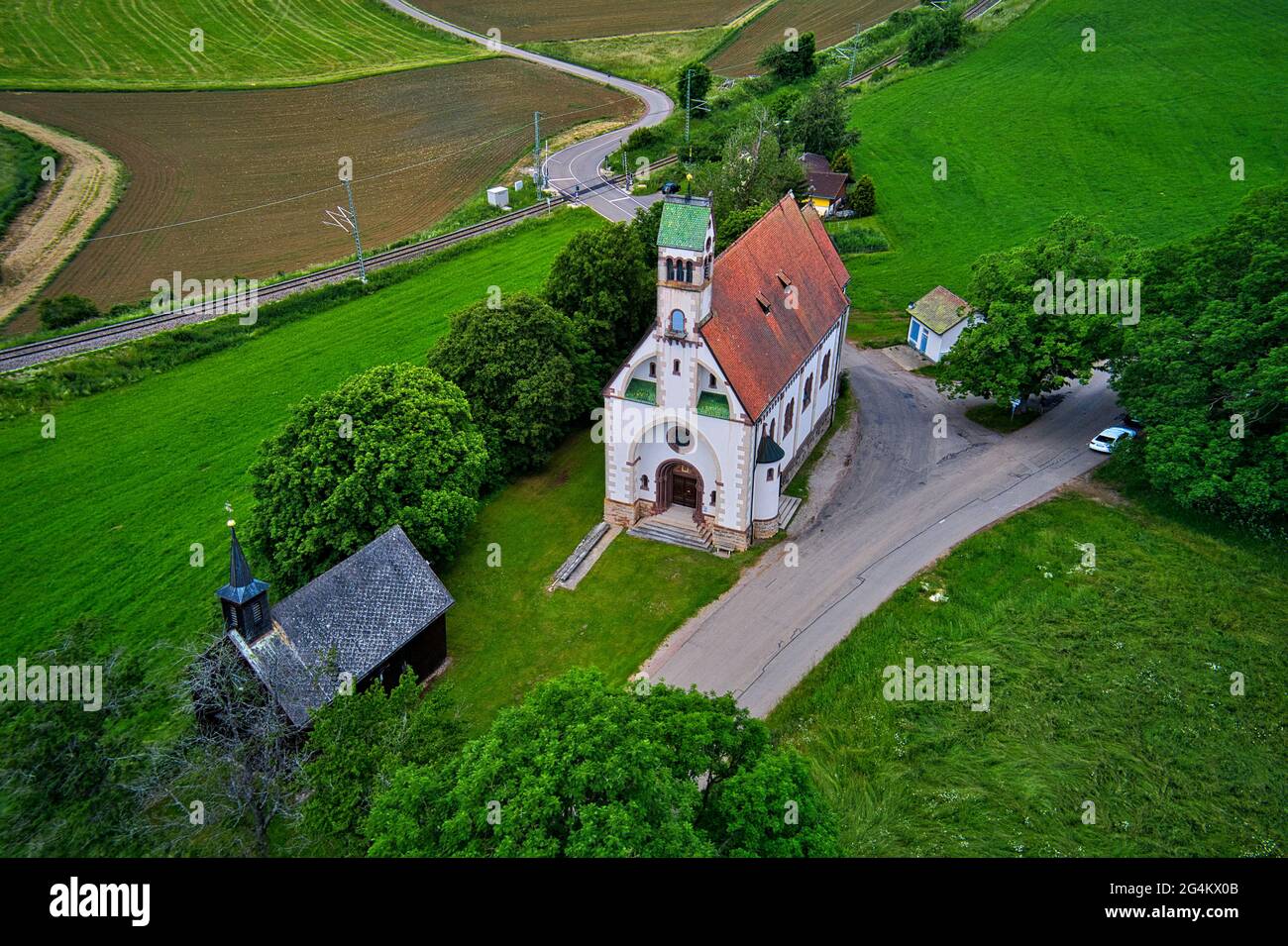 Gutmadingen am Donau Schwarzwald Germania Foto Stock