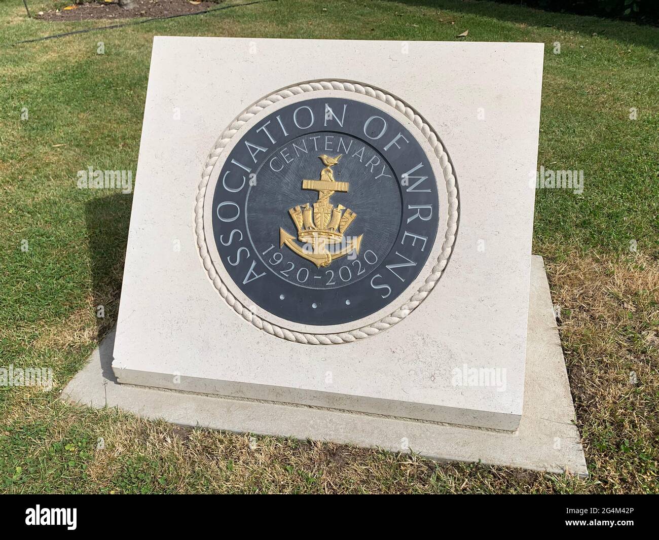 Il memoriale segna il centenario dell'Associazione della Royal Naval Service delle Donne, presso il National Memorial Arboretum di Alrewas, Staffordshire. Data immagine: Martedì 22 giugno 2021. Foto Stock