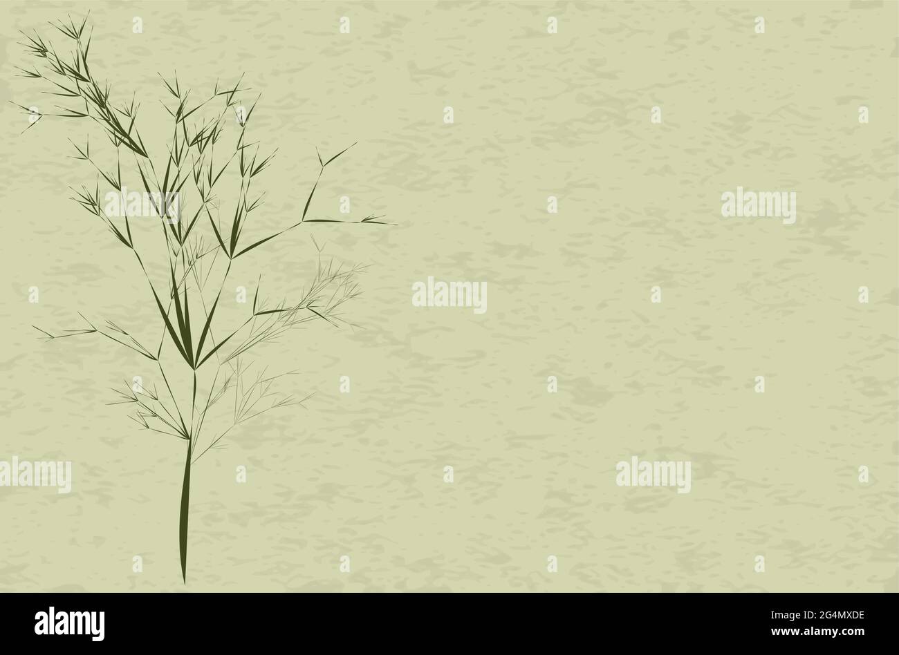 Cespuglio ad albero, EPS8 - grafica vettoriale. Illustrazione Vettoriale