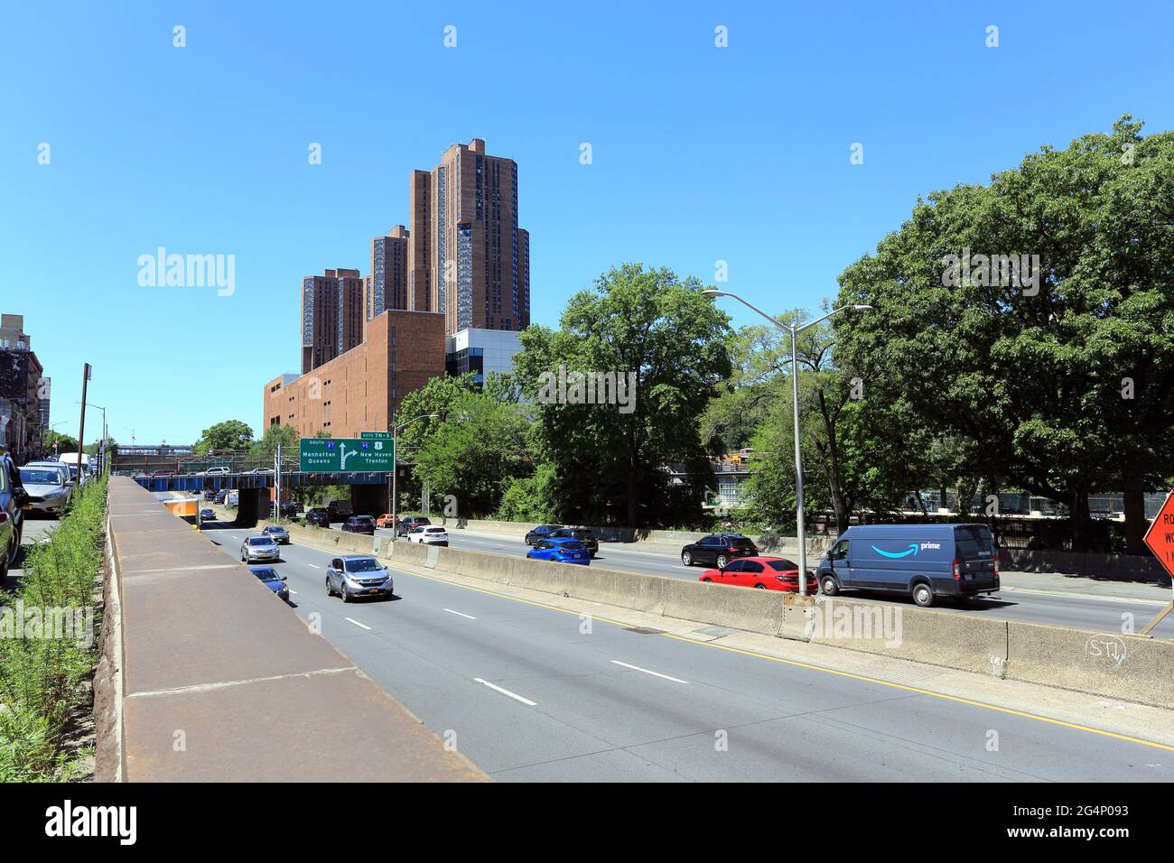 Major Deegan Expressway Bronx, New York City Foto Stock