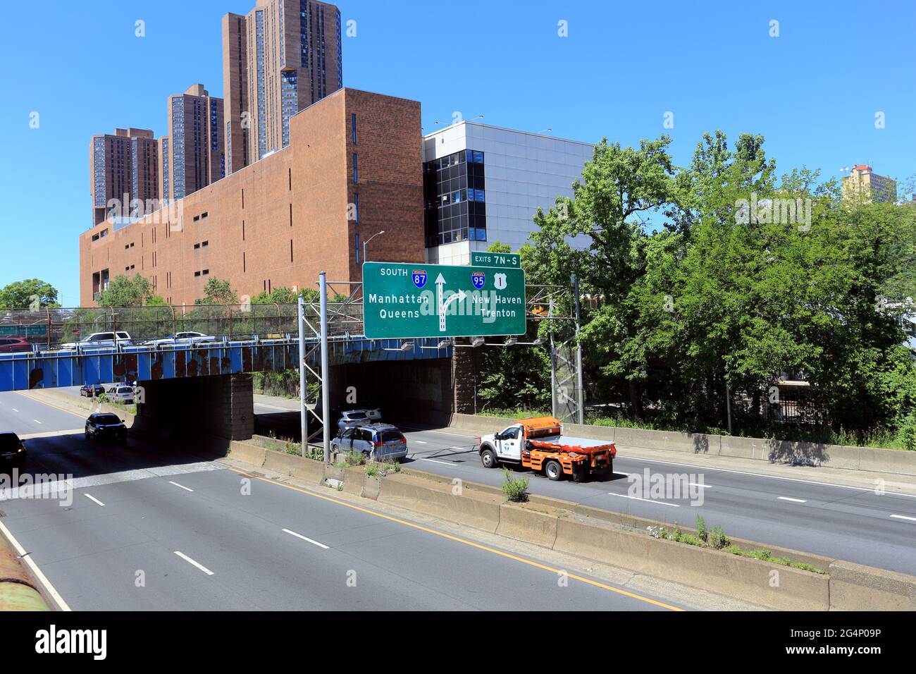 Major Deegan Expressway Bronx, New York City Foto Stock