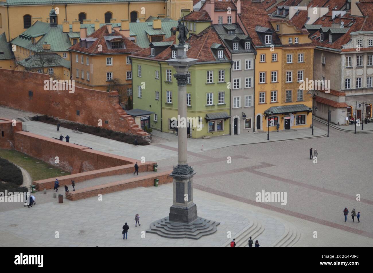 Varsavia - città vecchia Foto Stock