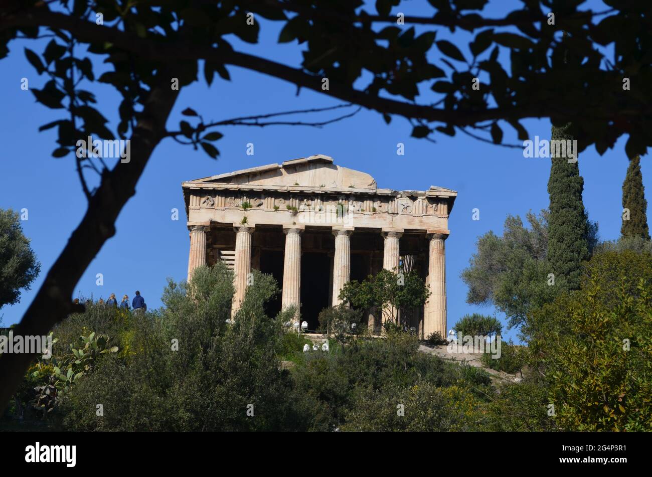 Tempio greco Foto Stock