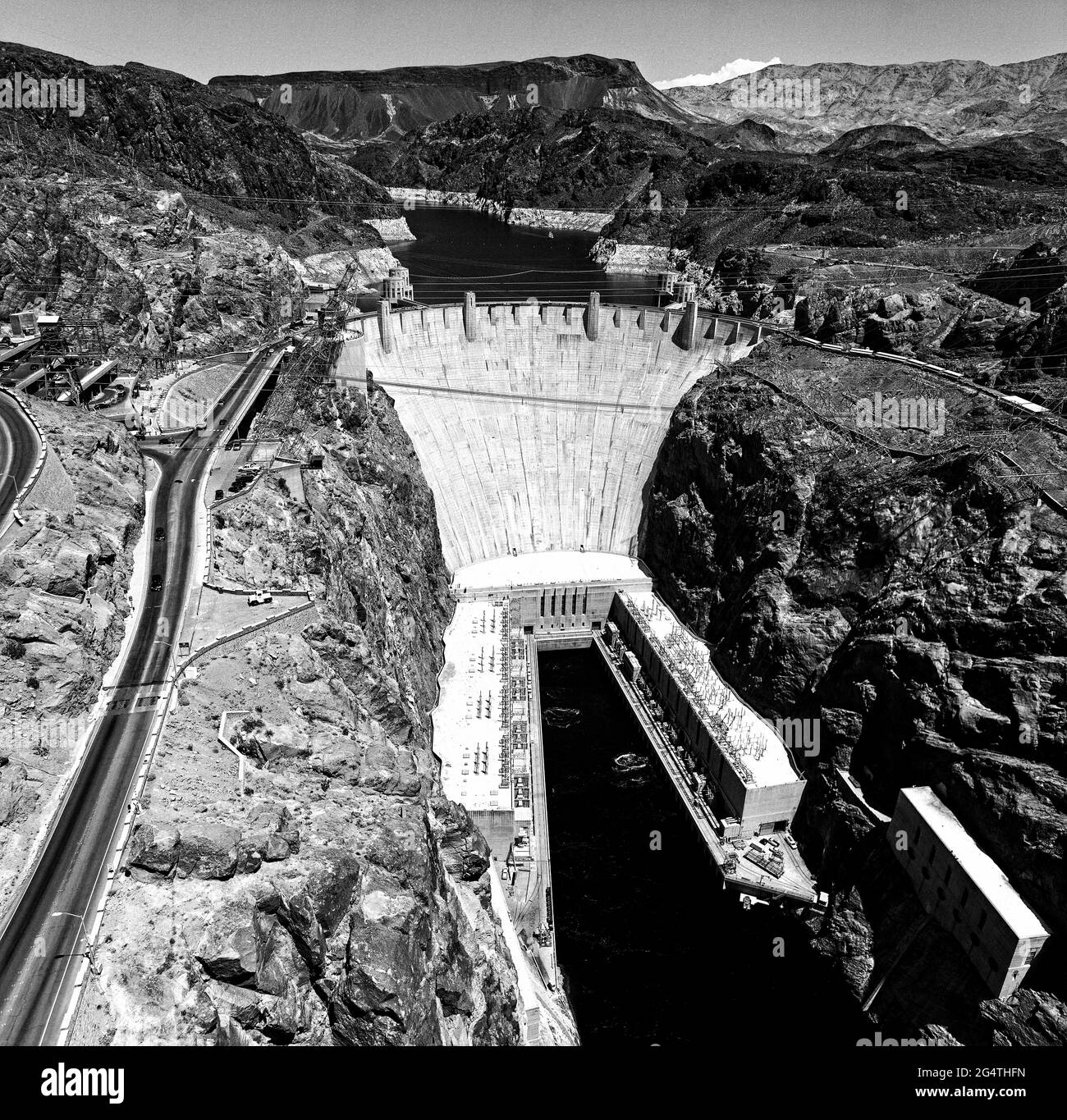 Hover Dam Foto Stock