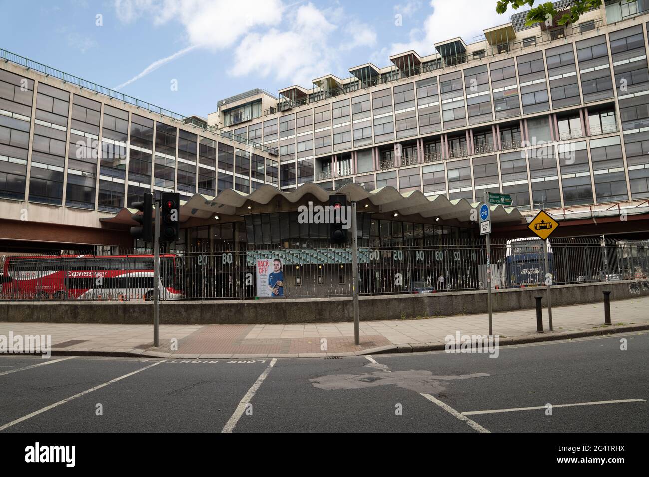 Dublino 1, Dublino, Irlanda, 11 giugno 2021. Busáras Dublino Foto Stock