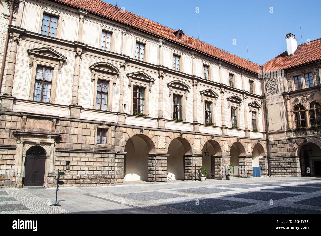 Nelahozeves Chateau, Repubblica Ceca Foto Stock