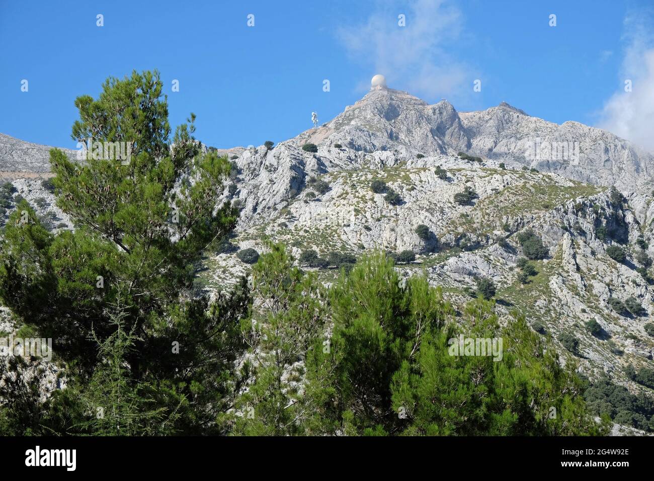 Puig Mayor, Isole Baleari di Maiorca Foto Stock