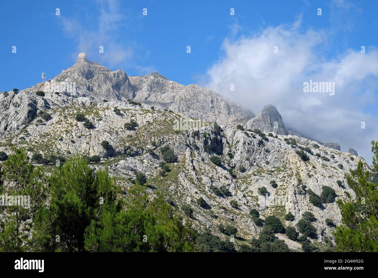 Puig Mayor, Isole Baleari di Maiorca Foto Stock