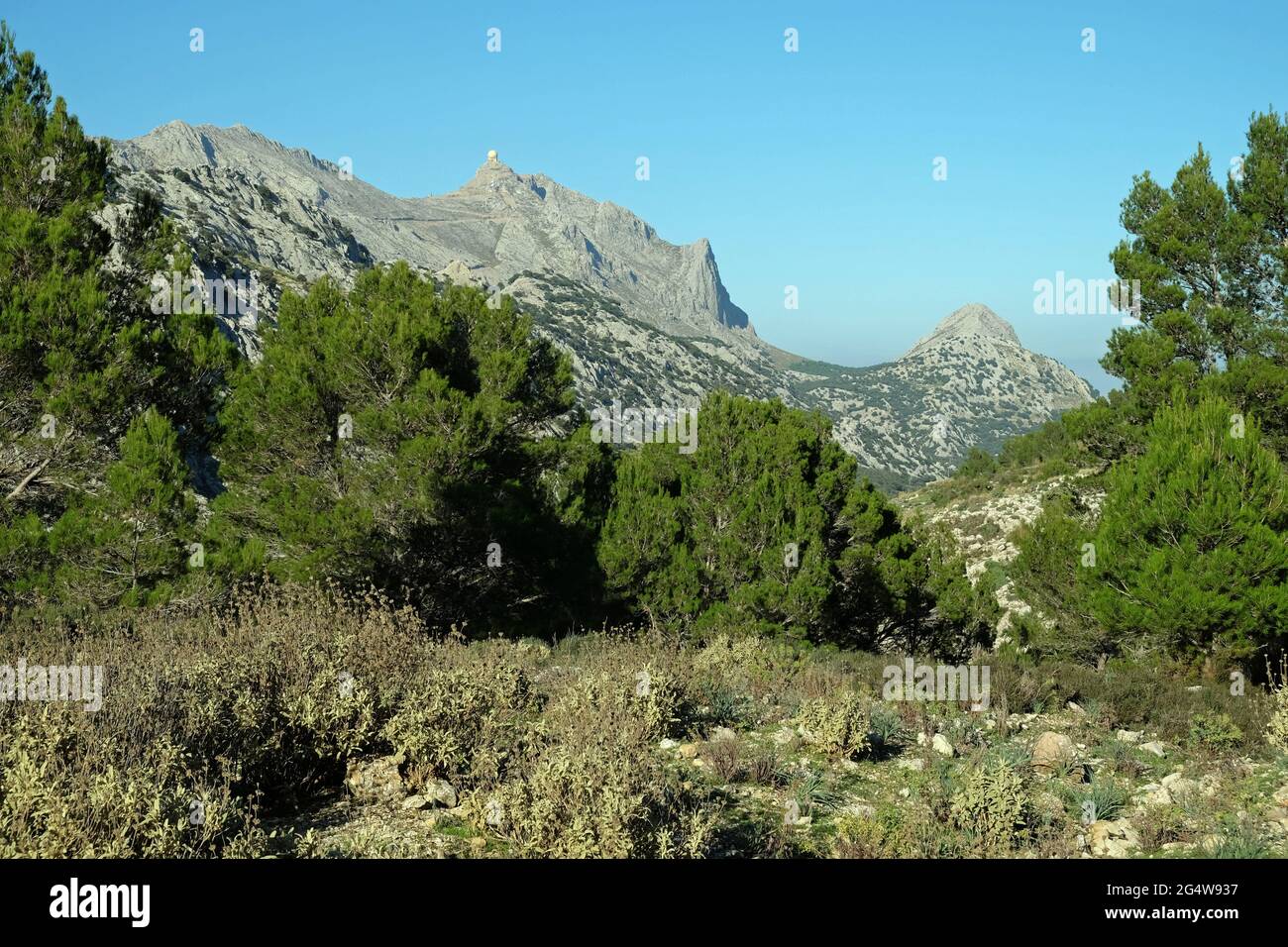 Puig Mayor, Isole Baleari di Maiorca Foto Stock