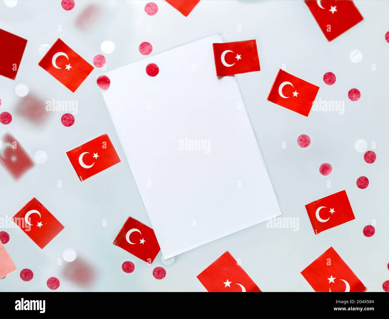 Giornata della repubblica di Turchia Foto Stock