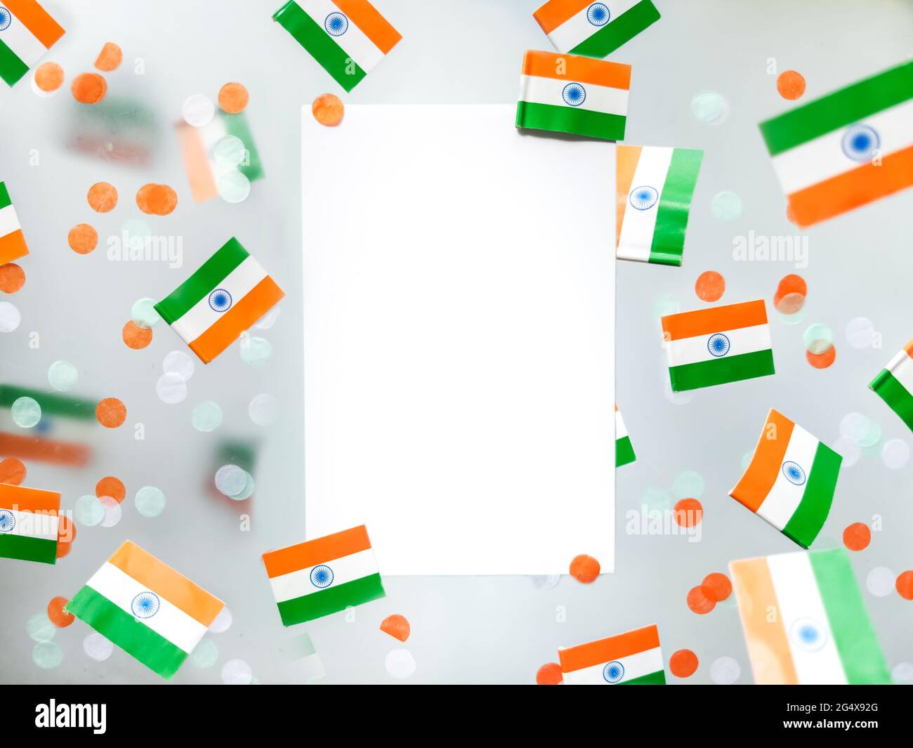India il giorno di indipendenza Foto Stock