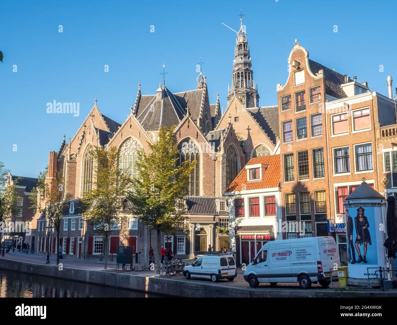 Amsterdam - Magnete 3D retrò per frigorifero Amsterdam Souvenir Polyresin Fridge