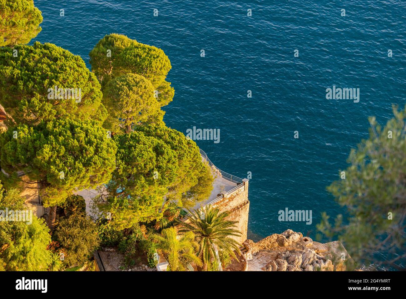 FRANCIA, ALPES-MARITIMES (06) CAP D'AIL Foto Stock