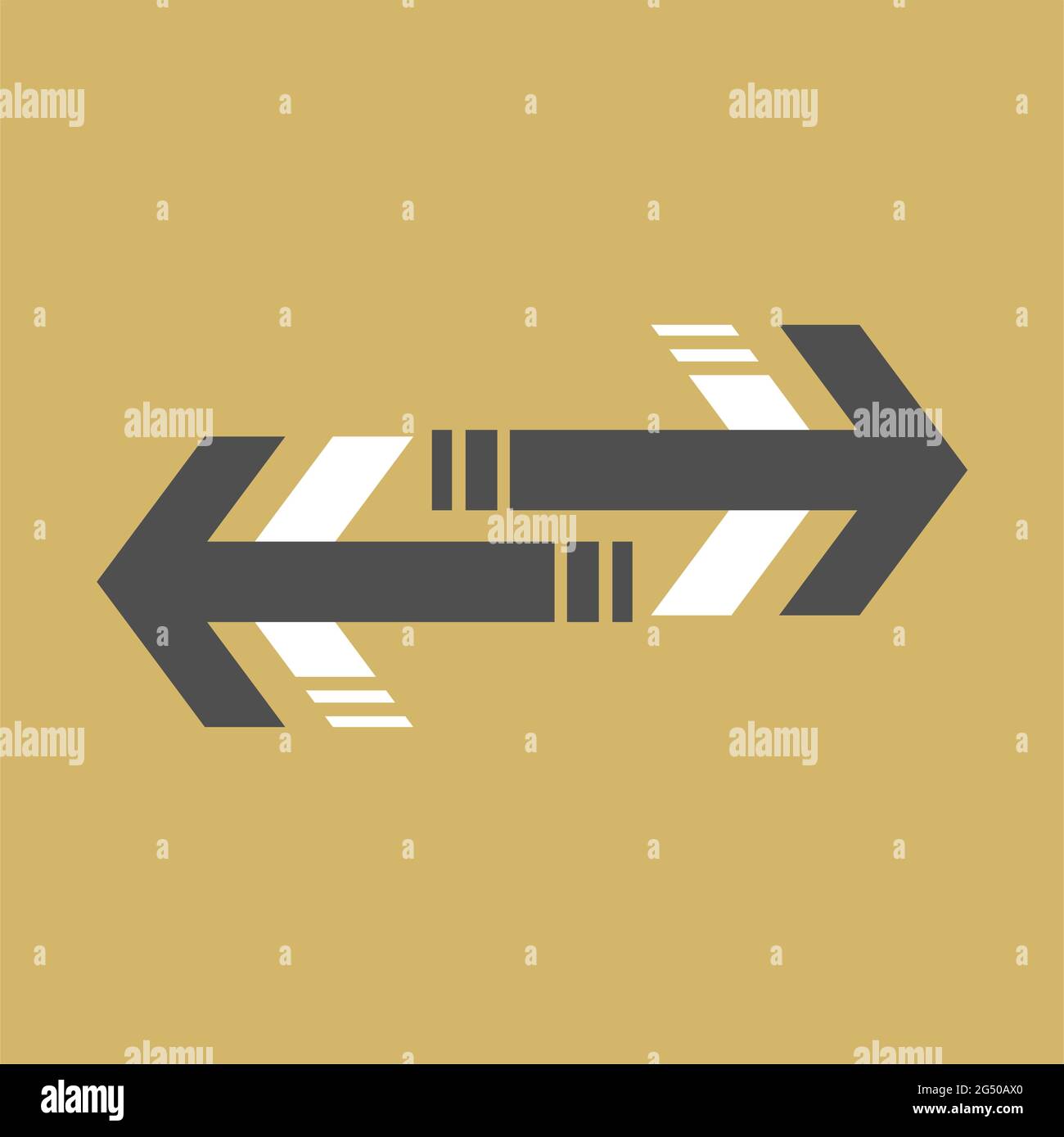 freccia creativa Illustrazione Vettoriale