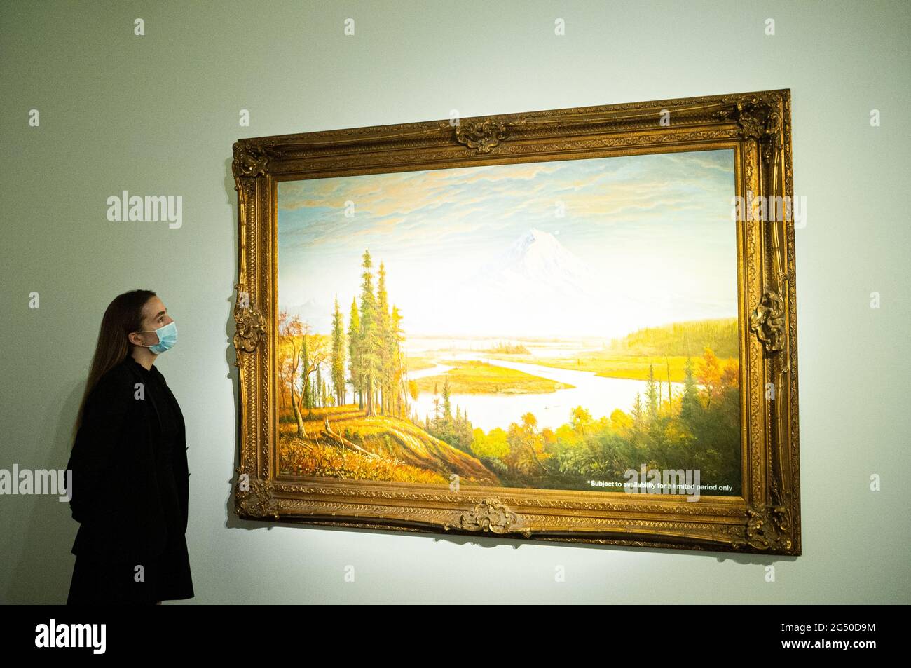 LONDRA 24 giugno 2021. BANKSY soggetto a disponibilità. STIMA: GBP 3,000,000 - GBP 5,000,000 LE IMMAGINI DEVONO ESSERE SOTTO EMBARGO FINO ALLE 10:30 AM. Credit amer Ghazzal/Alamy Live News Foto Stock