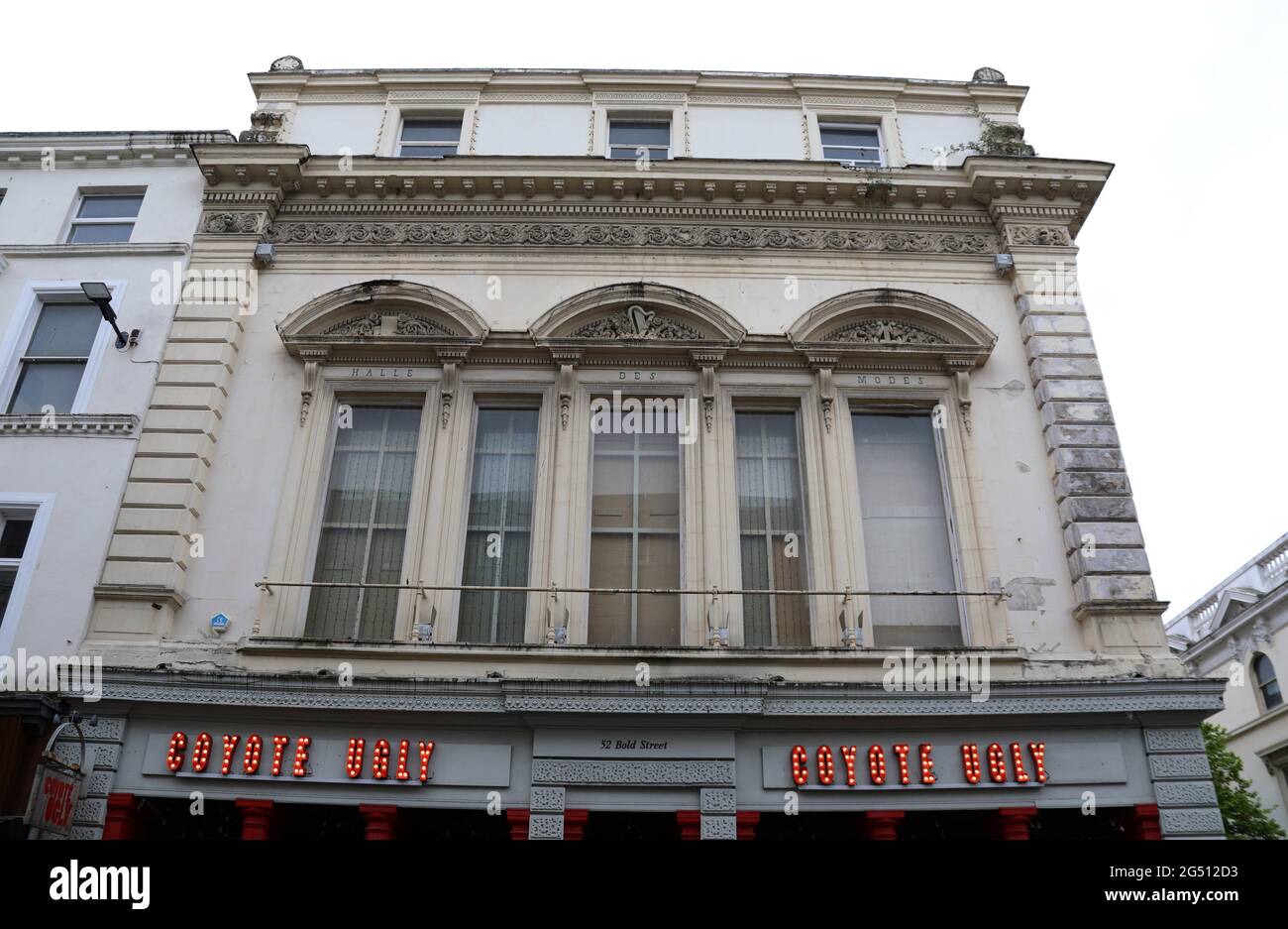 Coyote Ugly al 52 di Bold Street a Liverpool Foto Stock