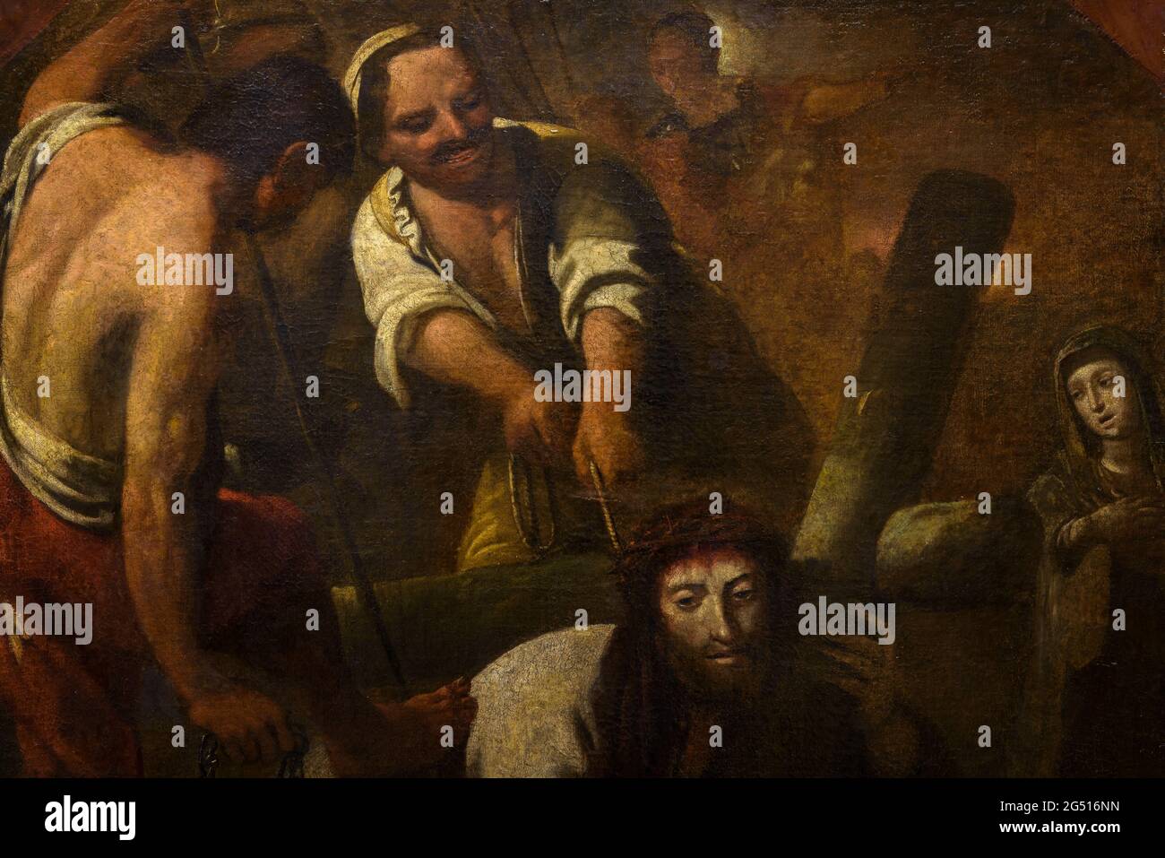 Museo Solsona. Spazio dedicato all'età moderna e contemporanea nel Palazzo Episcopale (Solsona, Lleida, Catalogna, Spagna) Foto Stock