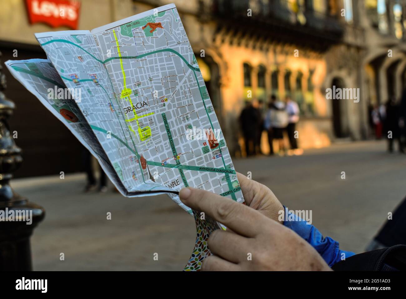 Spagna, Cataluña, Barcellona Foto Stock