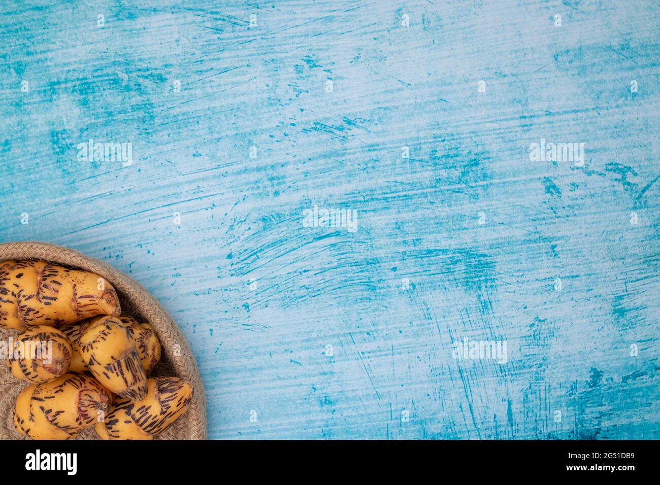 Oca, tubero utilizzato nella cucina peruviana e le Ande americane Foto Stock