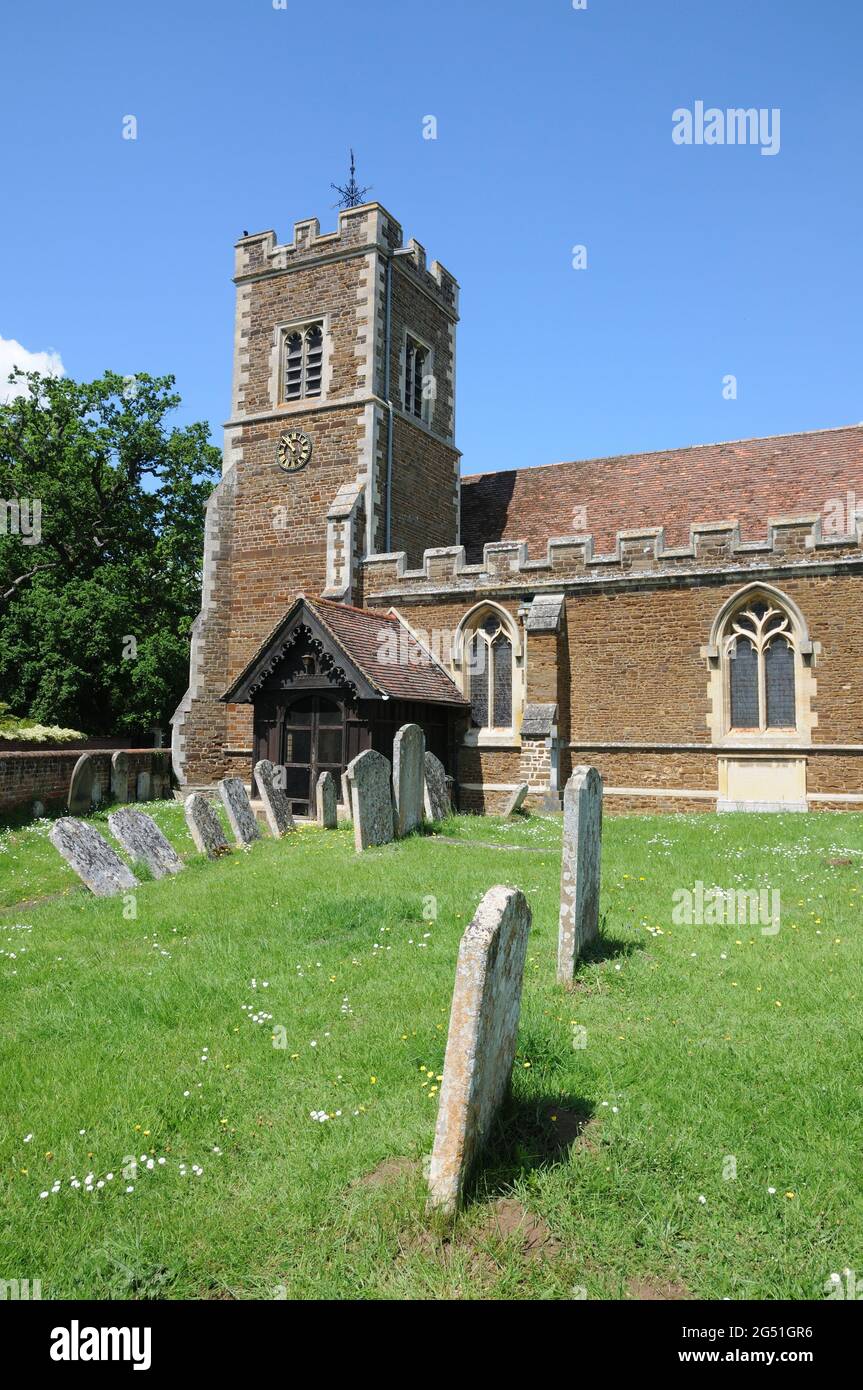 All Saints Church, Campton, Bedfordshire Foto Stock