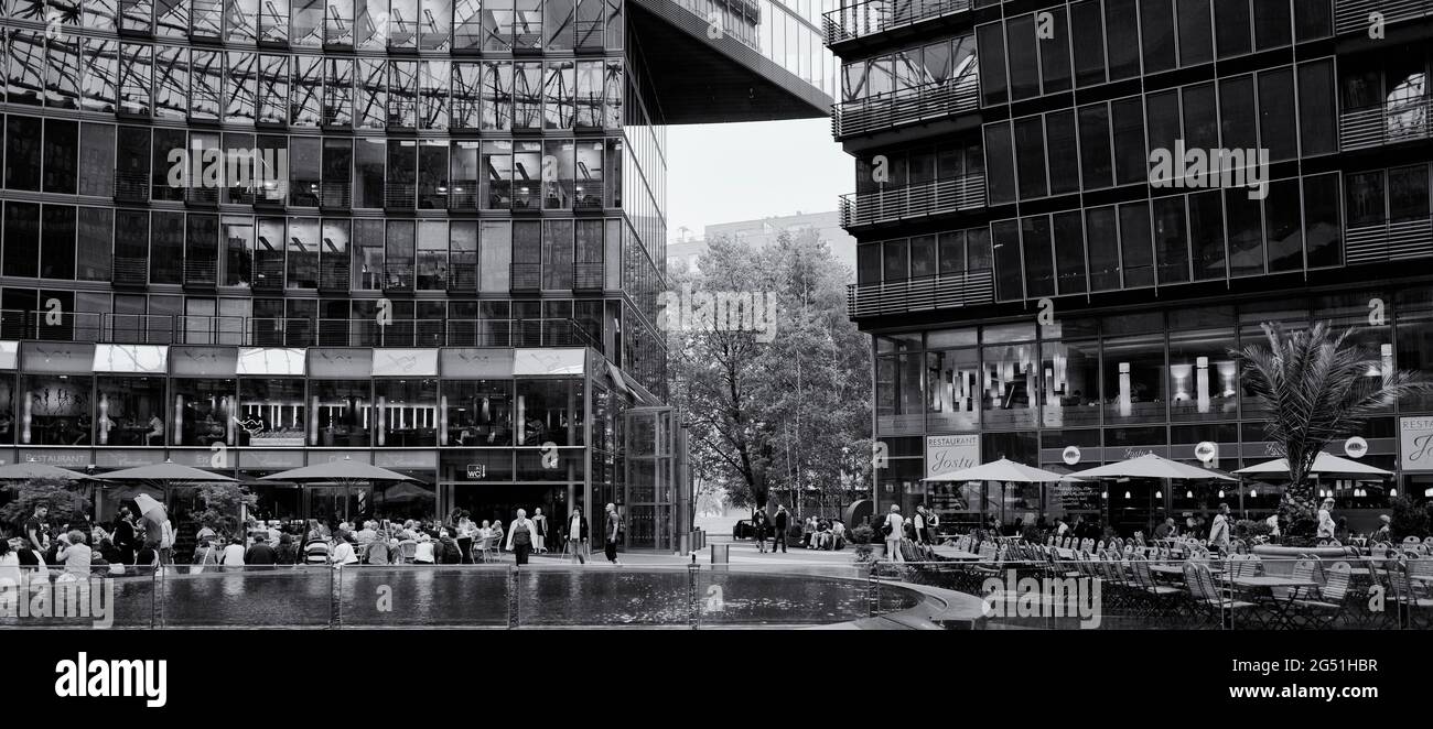 Interno di Potsdamer Platz, Berlino, Germania Foto Stock