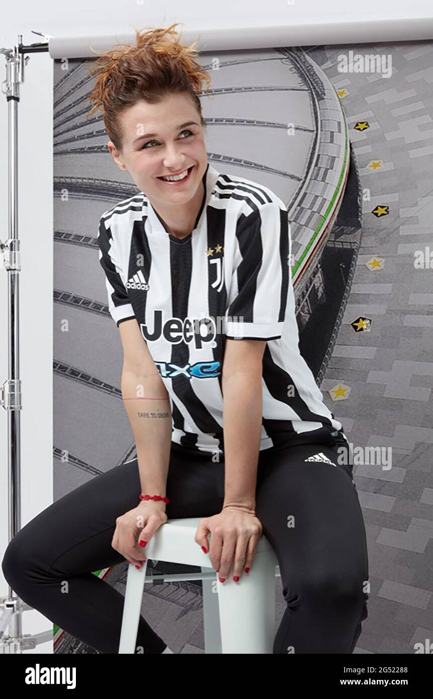 Cristiana Girelli, Juventus Torino, nella stagione 2021/2022 Kit Foto Stock