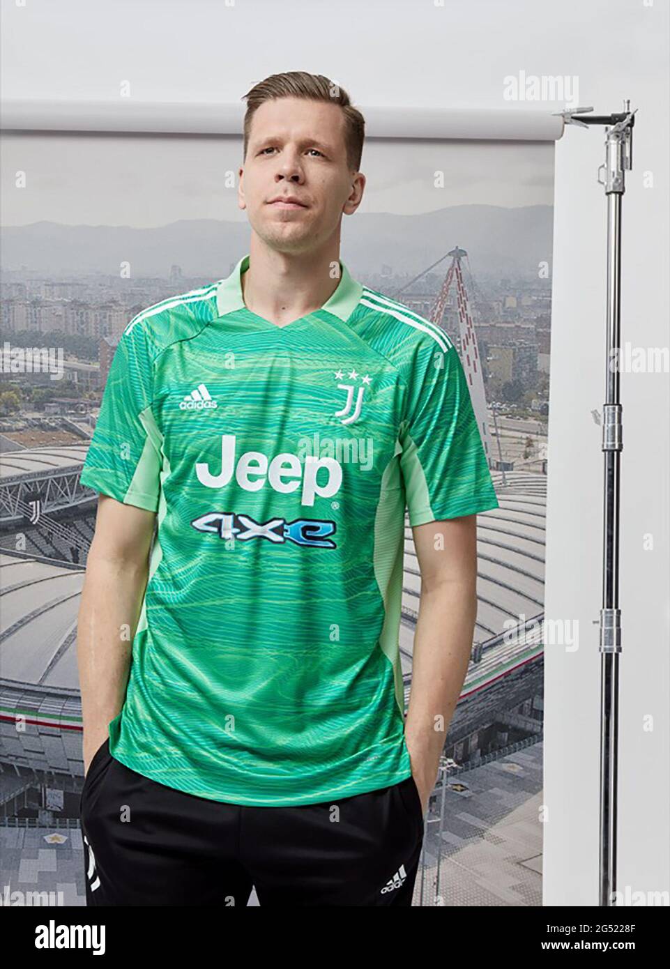 Wojciech Szczesny, Juventus Torino, nella stagione 2021/2022 Kit Foto Stock