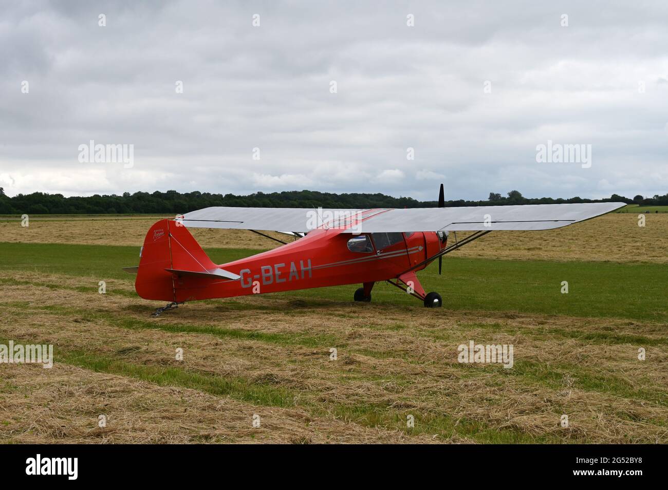 Auster Arrow, Turweston Airfield, Buckinghamshire, Inghilterra Foto Stock