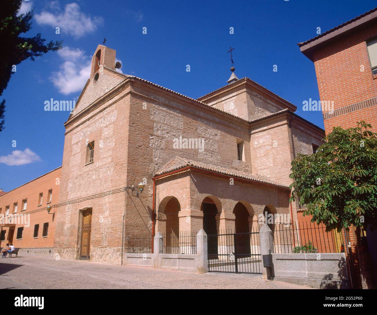 IGLESIA FUNDADA EN EL S XVII LOCALITÀ: CONVENTO DE LOS CAPUCHINOS. Pinto. MADRID. SPAGNA. Foto Stock