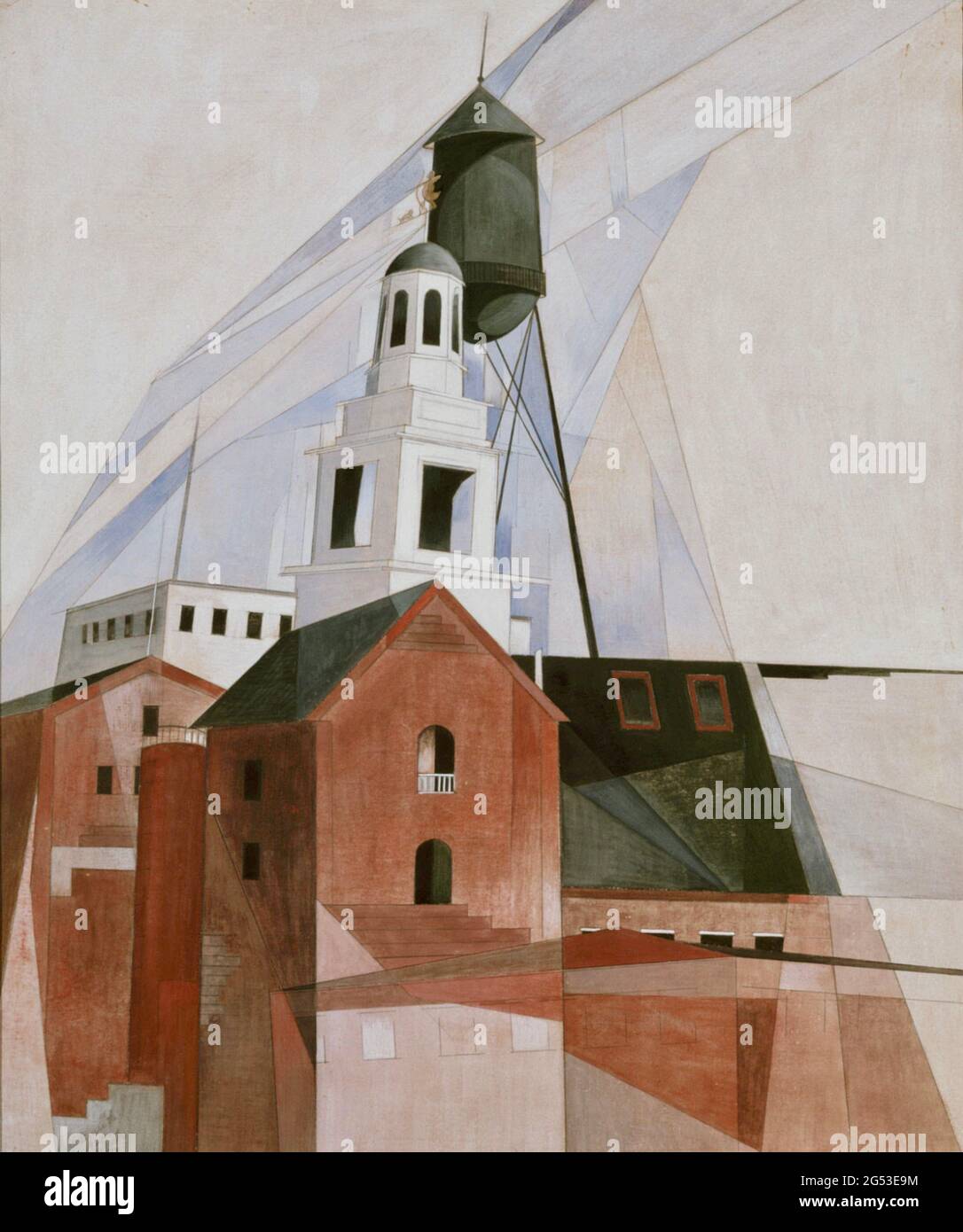 Charles Demuth opera intitolata Lancaster nella Provincia numero 2 Foto Stock