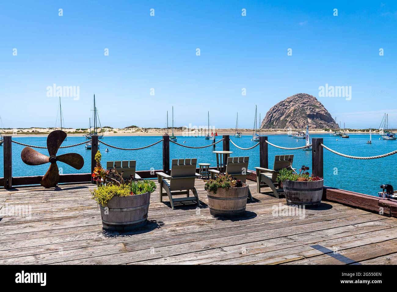 Morro Bay, California Foto Stock