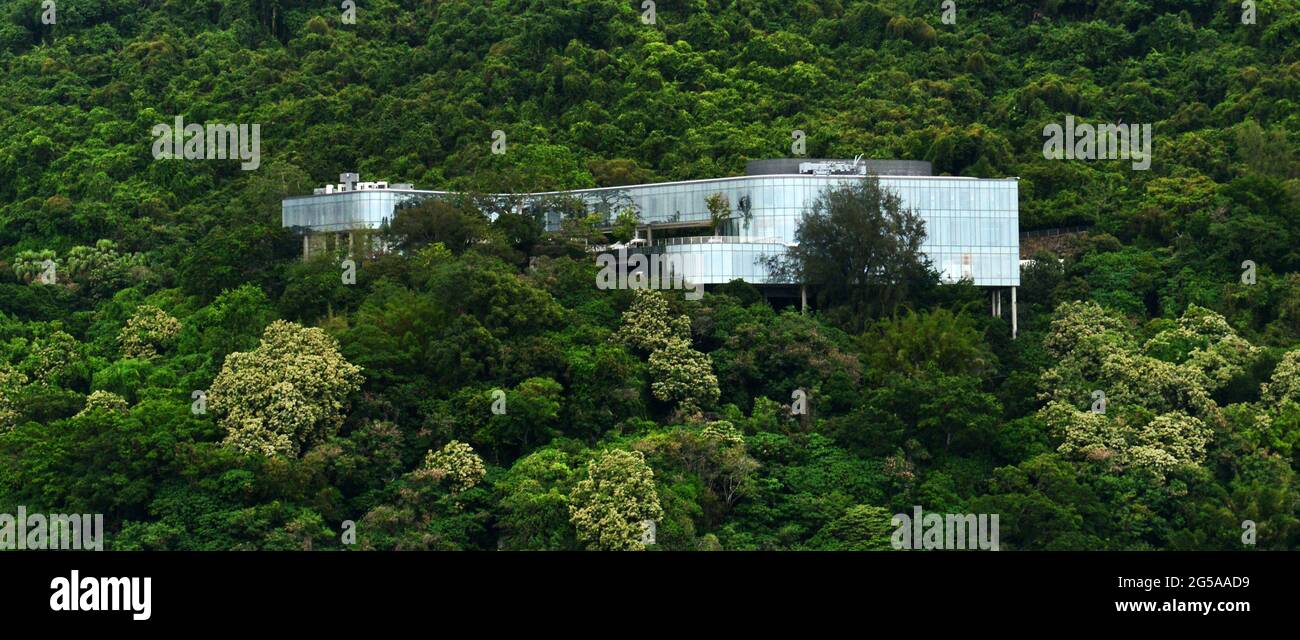 La Hong Kong jockey club University of Chicago complesso accademico su Mt. Davis road. Foto Stock