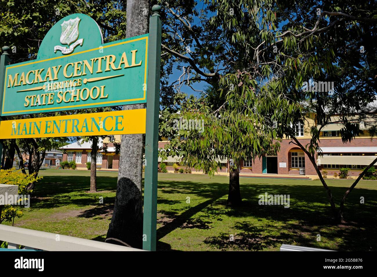 Mackay Central Heritage state School a Mackay, Queensland settentrionale, australia Foto Stock