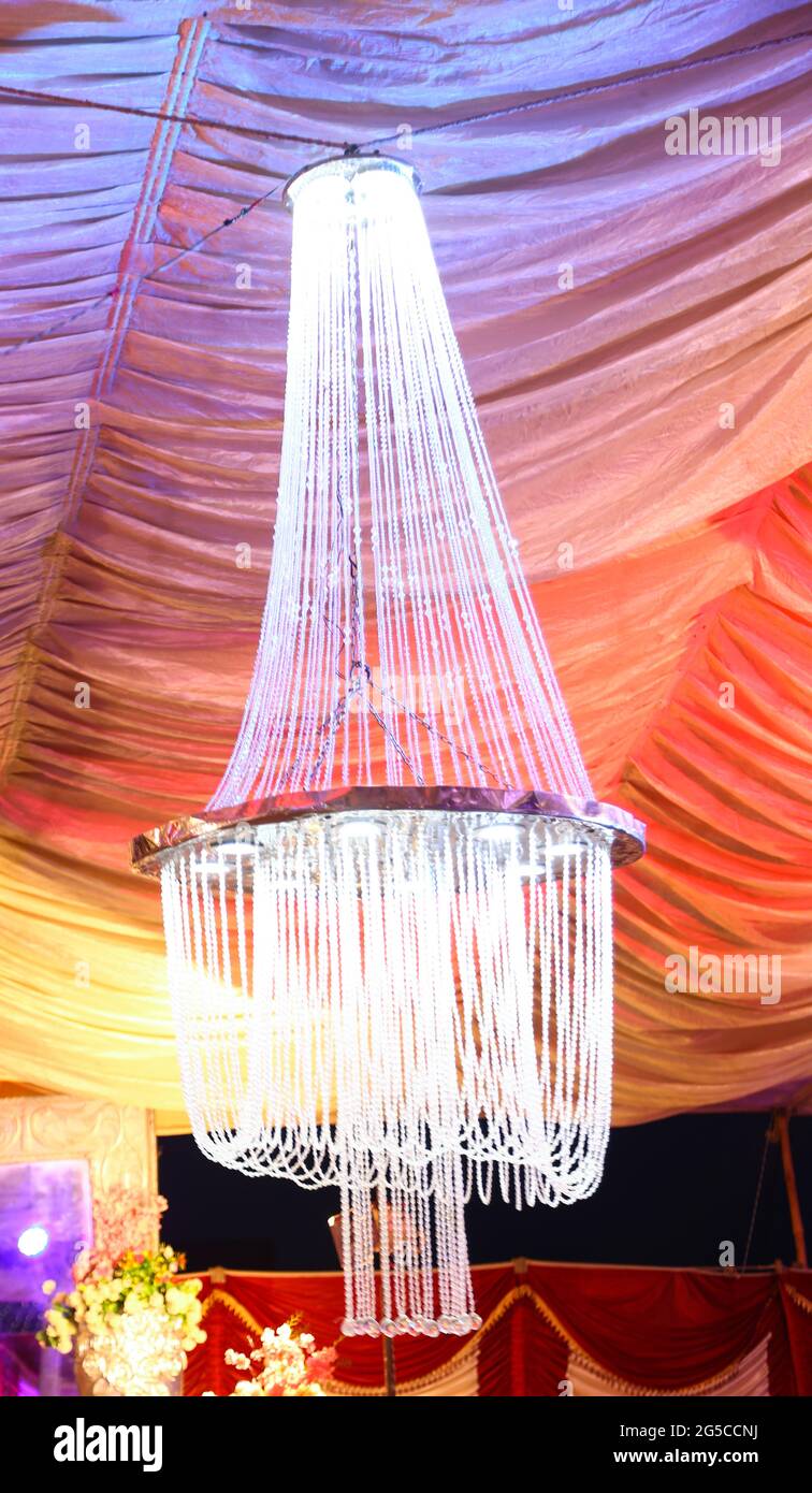 Jhumar luce per decorazione Foto Stock