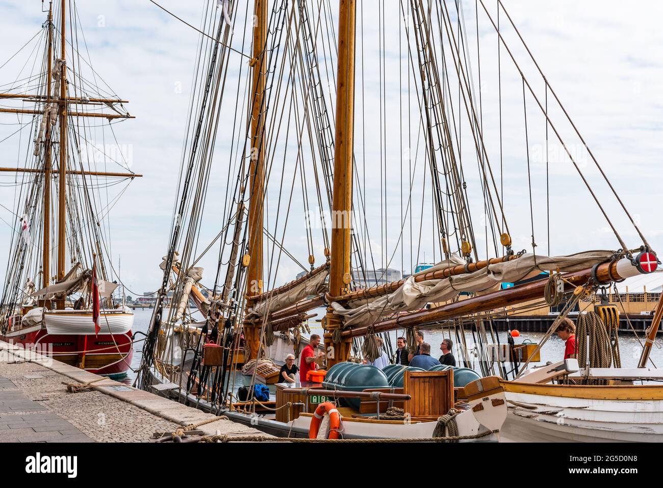 Larsens Plads, Copenaghen, Danimarca Foto Stock