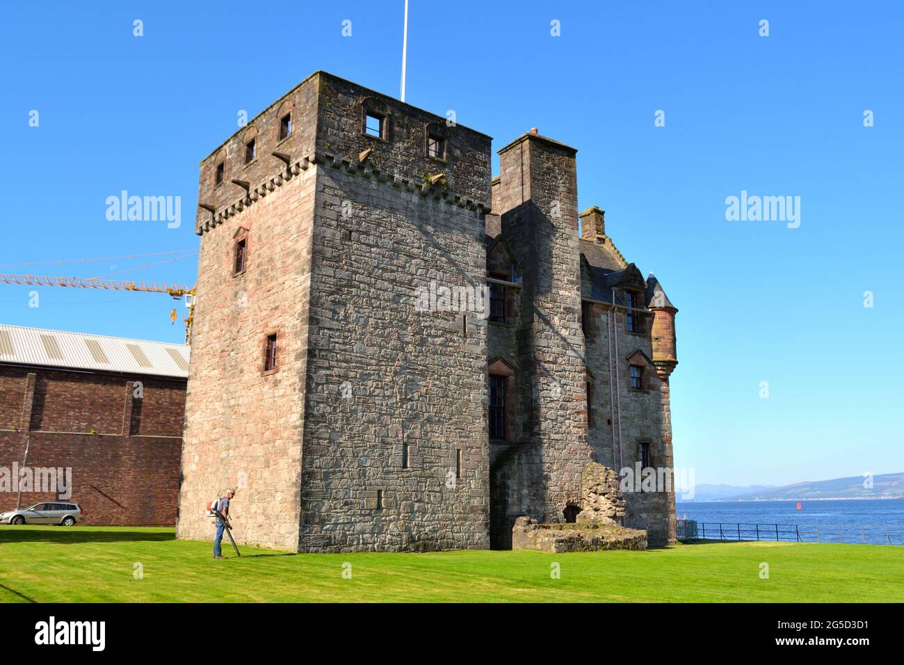 Castello di Newark Foto Stock