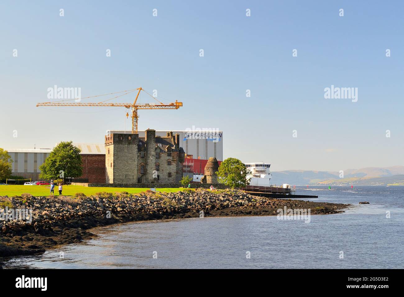 Castello di Newark Foto Stock