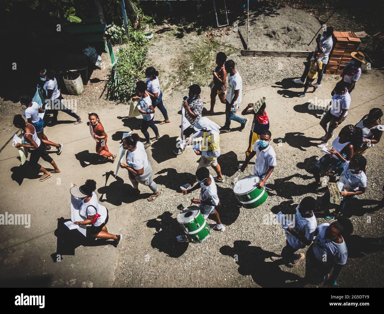 Sciopero nazionale in Colombia Foto Stock