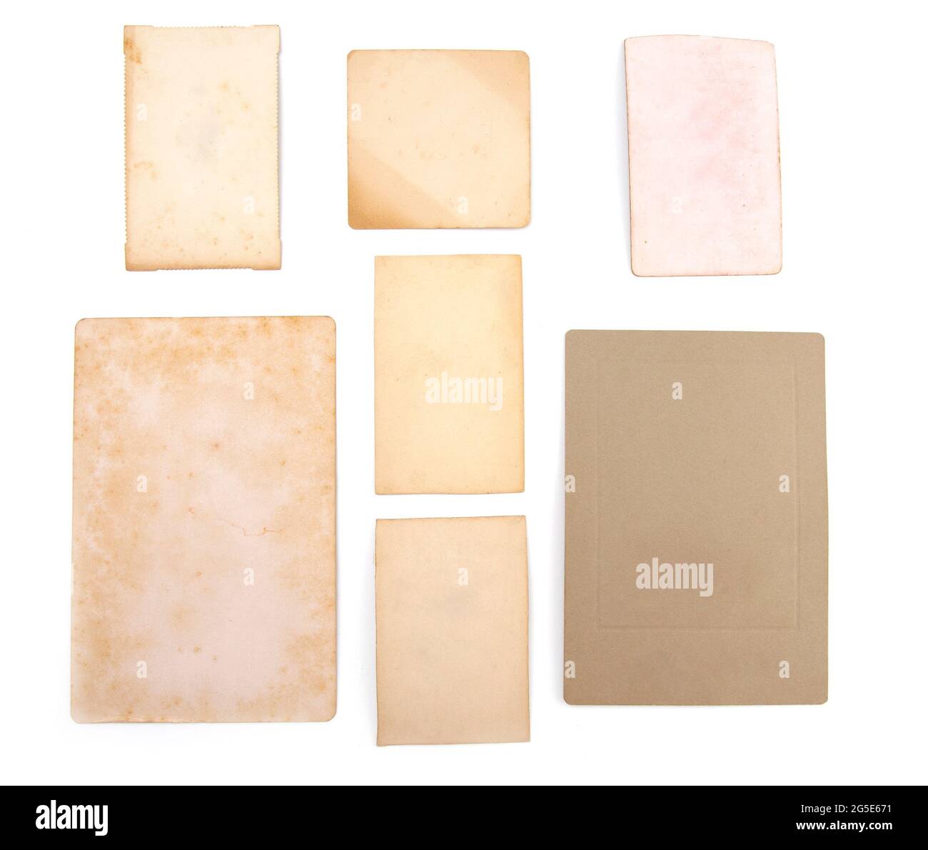 Vintage Photo Frame - design perfetto elementi per fotodiari e progetti CRAFT Foto Stock