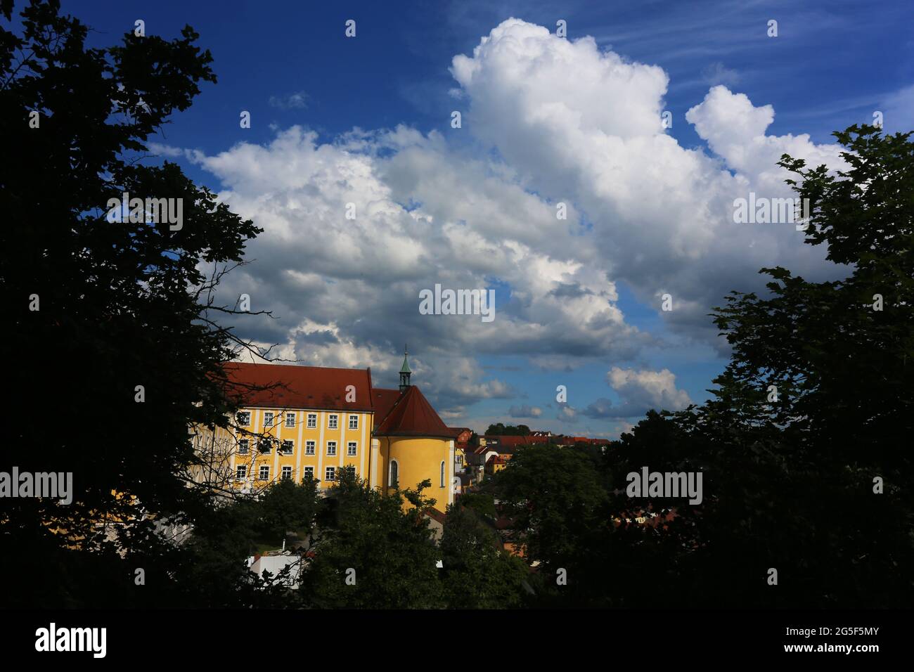 historisches Schloss a Sulzbach Rosenberg, Amberg, Oberpfalz, Bayern! Foto Stock