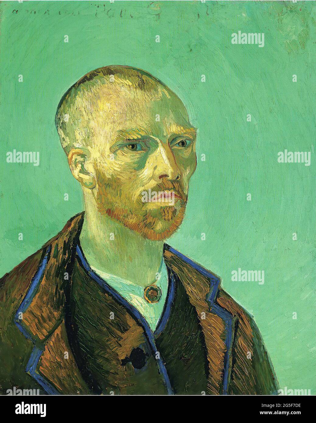 Vincent Van Gogh - autoritratto dedicato Paul Gauguin 1888 Foto Stock