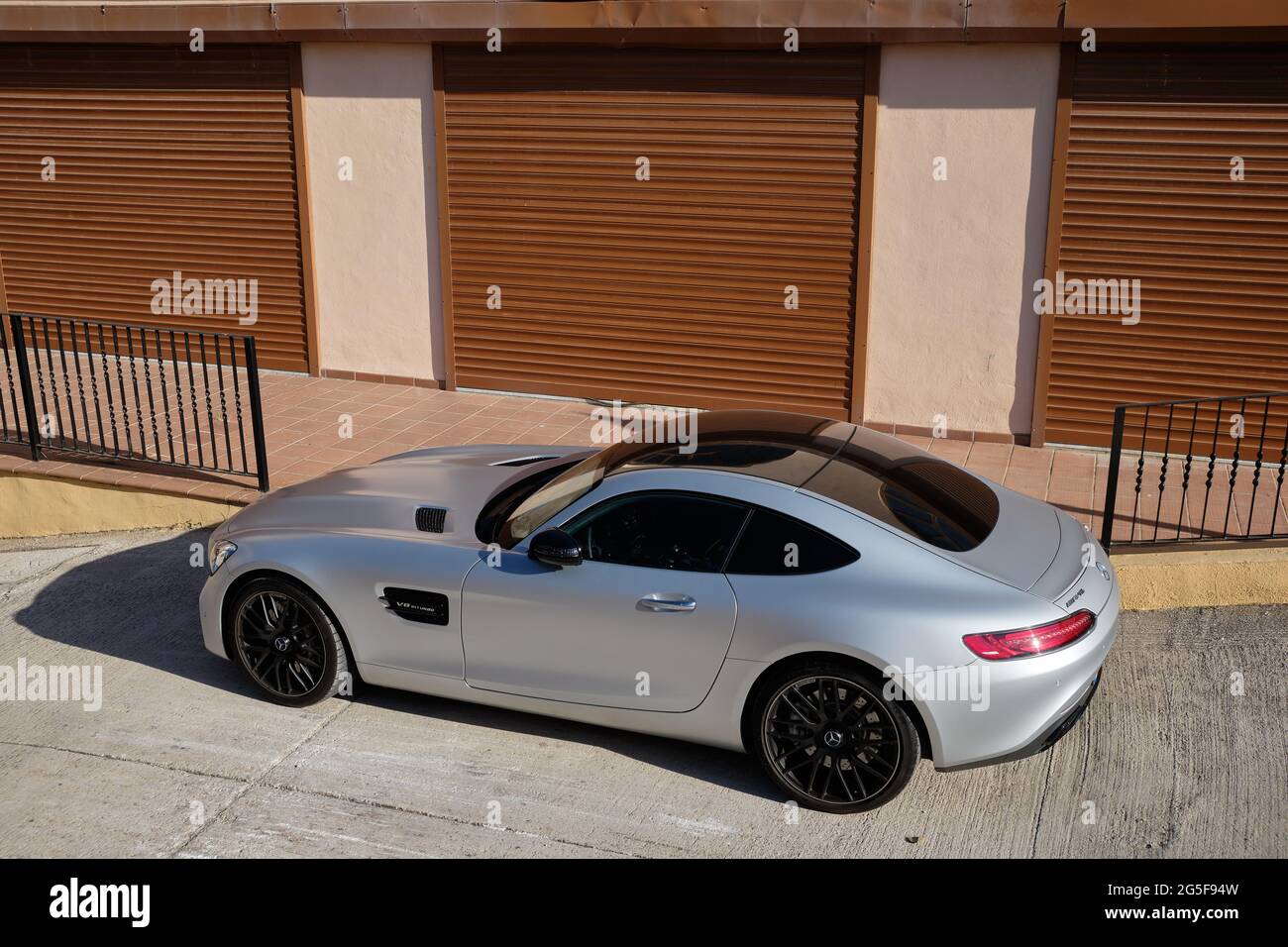 MERCEDES AMG GT C. Foto Stock