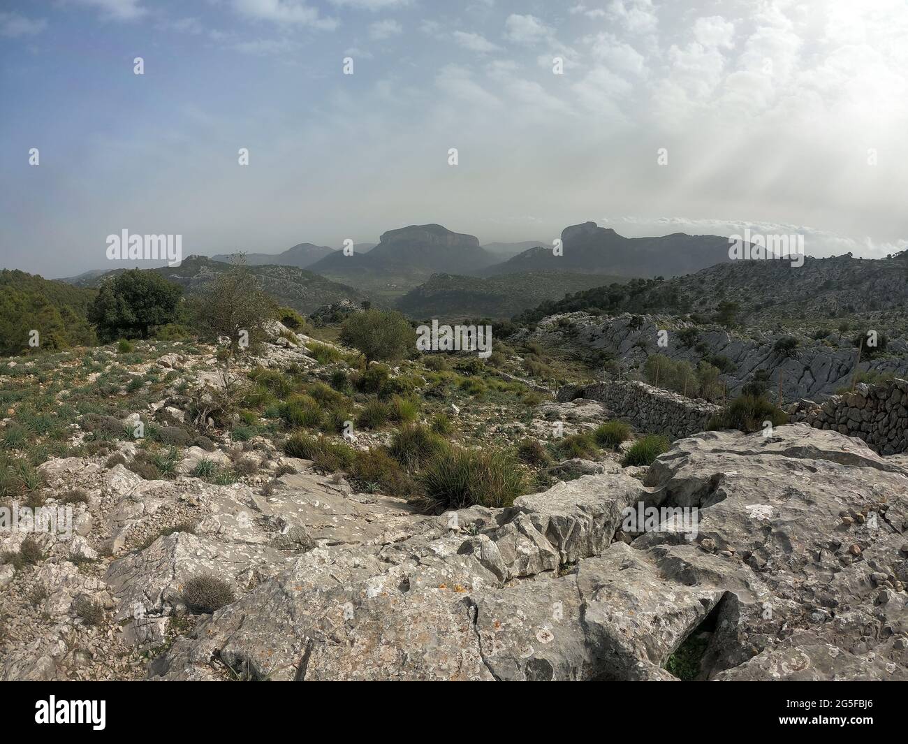 Puig de l’Ofre, Maiorca, Isole Baleari Foto Stock