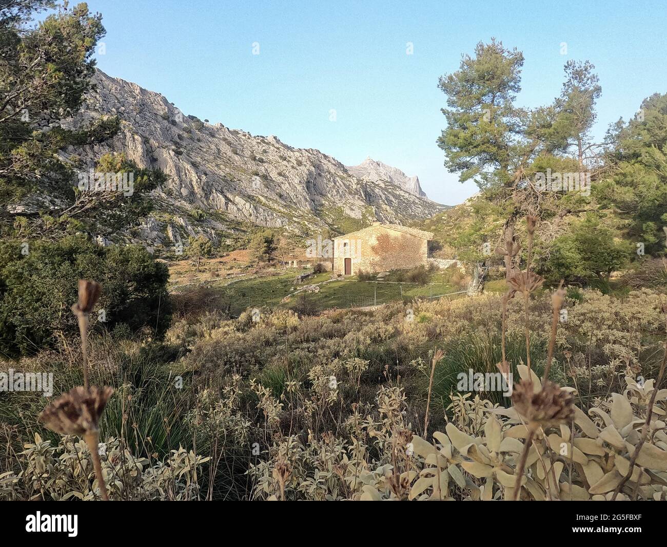 Puig de l’Ofre, Maiorca, Isole Baleari Foto Stock
