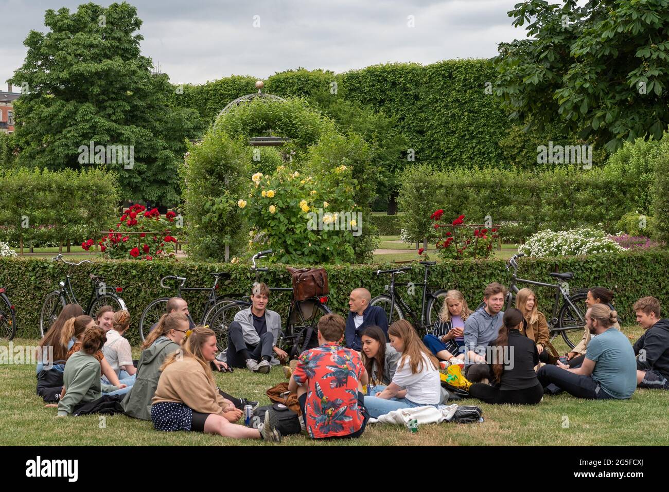 Kongens hanno, Copenhagen, Danimarca Foto Stock Kongens hanno, Copenhagen, Danimarca Foto Stock