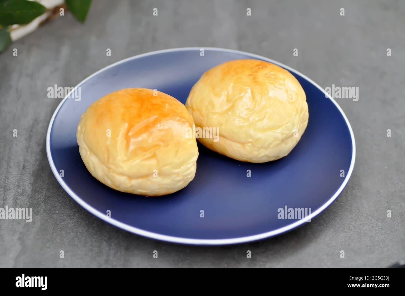 panino o perilla, panna o panna al burro Foto Stock