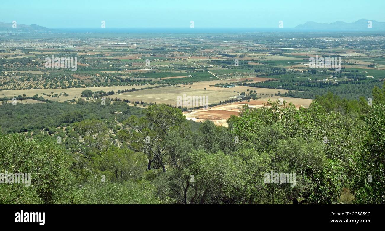 Puig de Santa Magdalena, Maiorca, Isole Baleari Foto Stock
